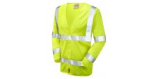 Parkham ISO 20471 Cl 3 LFS Sleeved Waistcoat (EN 14116) HV Yellow